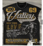 Spring/Autumn Lip Print Studded Casual Vest
