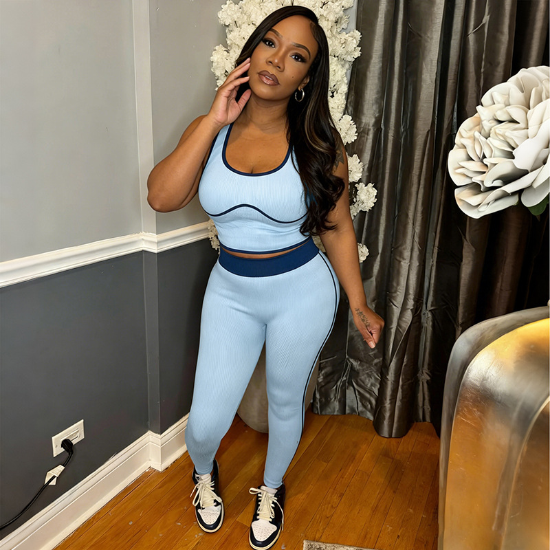 Halter Backless Lace-Up Capri Jumpsuit for Club Wear
