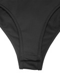 Summer Women's Sleeveless Color-Block Bow Slim Bodysuit