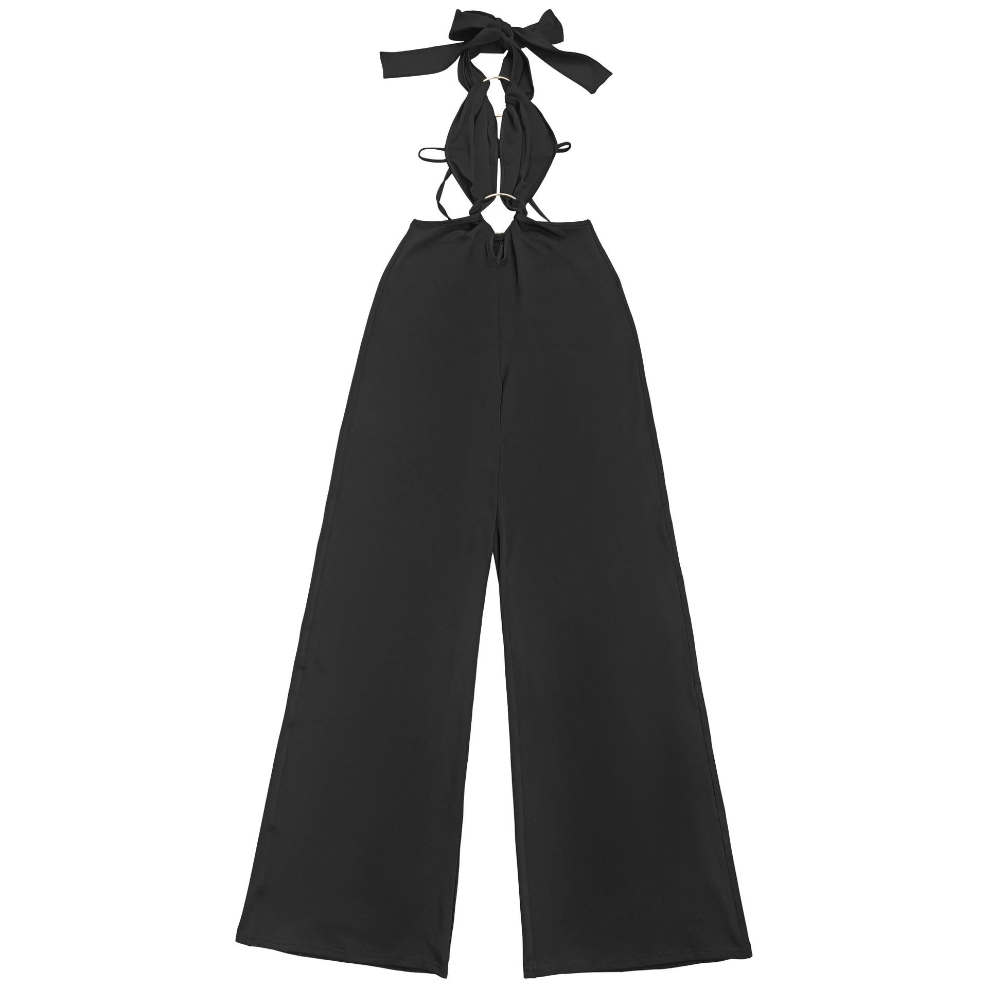 Polka Dot Jumpsuit for Spring Casual Wear