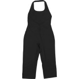 Women Summer Halter Neck Backless Jumpsuit