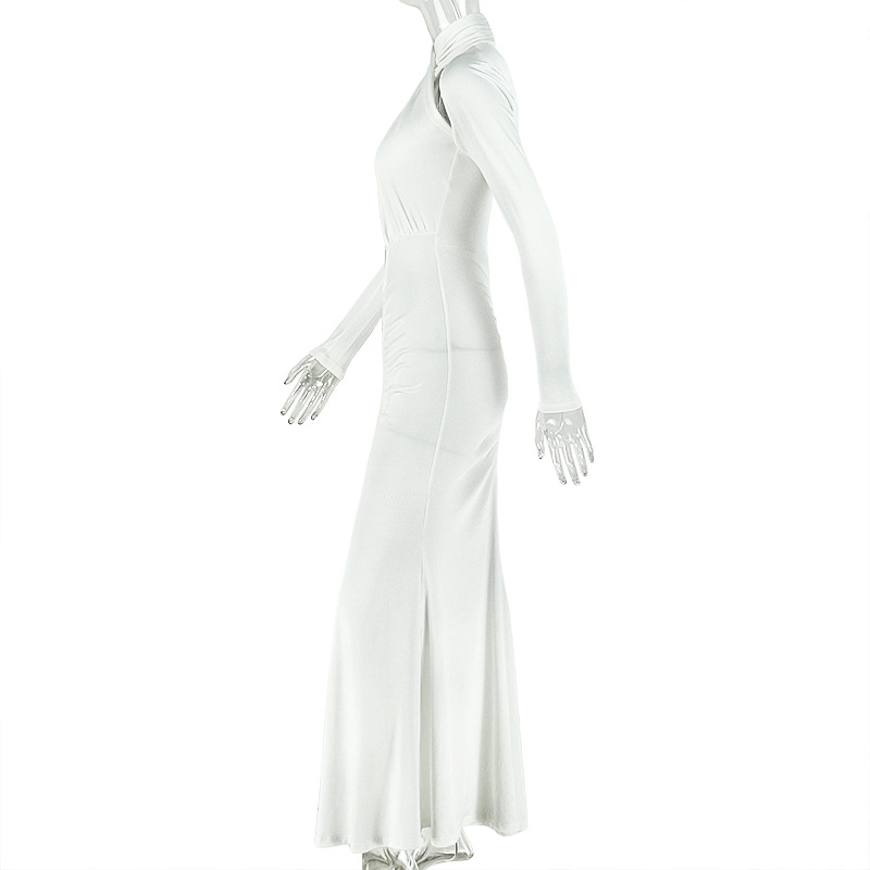 See-Through Stretchy Cropped Pants for Club Wear