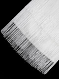 Women V-Neck Short Party Dress Double-Breasted Slim Waist Fringe Career Blazer Dress