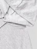 Women Spring Summer Sleeveless Hooded Top and Jogger Pants Two Piece Set