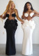 Women Summer Holiday Floral Halter Neck Top and Skirt Two Piece Set