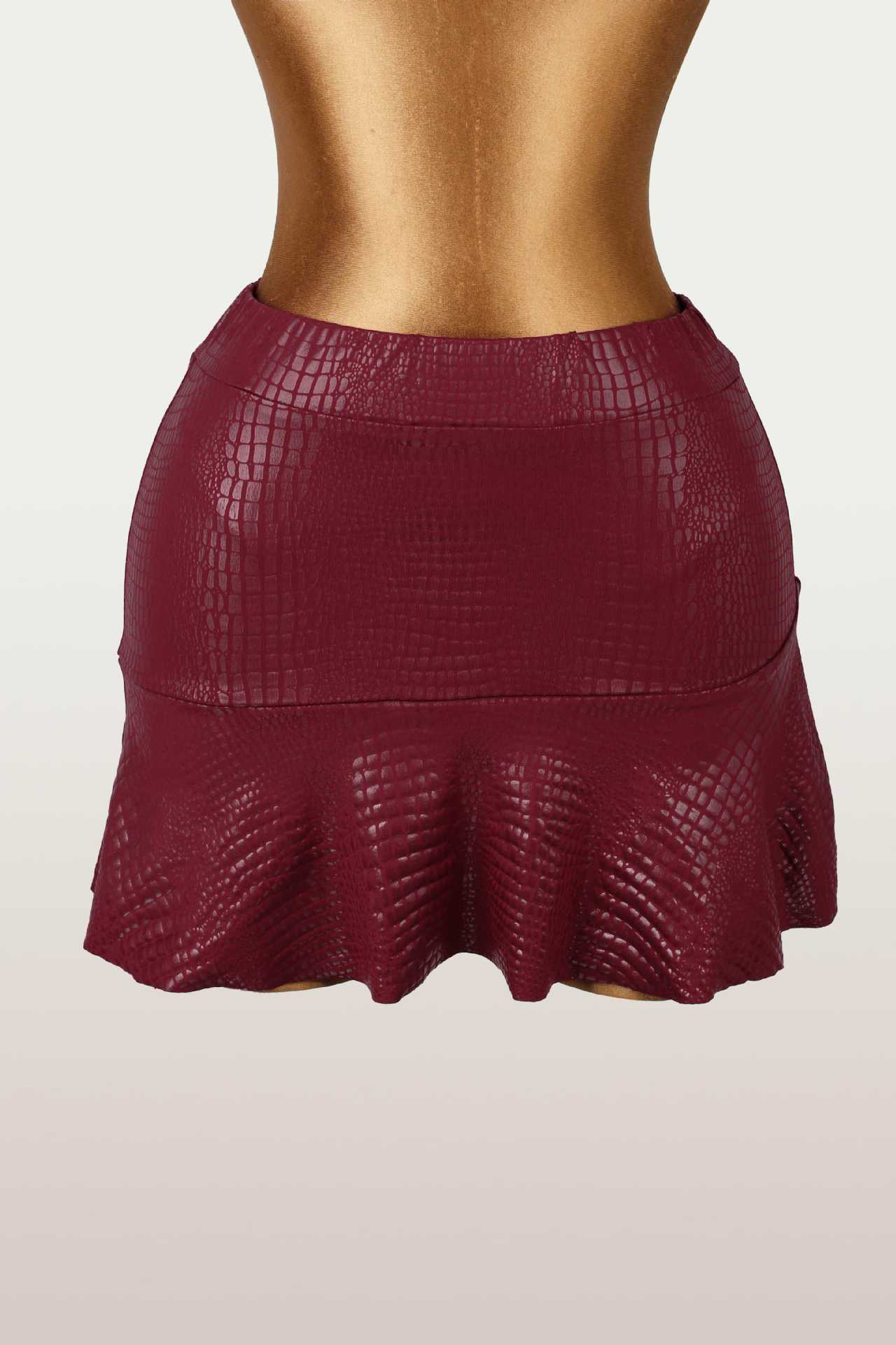 Ruched Midi Skirt for Party & Club Wear