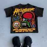 Cartoon Graphic Y2K Gothic Printed Couple T-Shirt