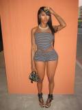 Women Summer African Stripe Strapless Top and Shorts Two Piece Set