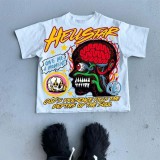 Cartoon Graphic Y2K Gothic Printed Couple T-Shirt