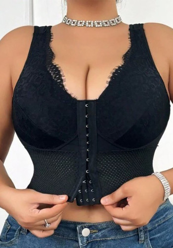 Women Casual Tank Top Hollow Out Shapewear