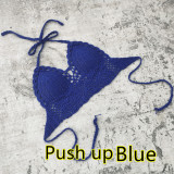 Women Padded Lined Crochet Bikini Top