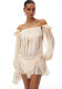 Women Sweet Girl Style Off Shoulder Slim Fit Sexy Dress