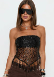 Women Sexy Casual Strapless Top