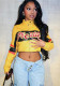 Women Autumn & Winter Embroidered Color-Block Crop Jacket