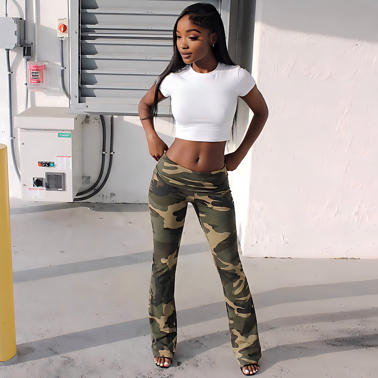 Camouflage Pants for Summer Casual Streetwear