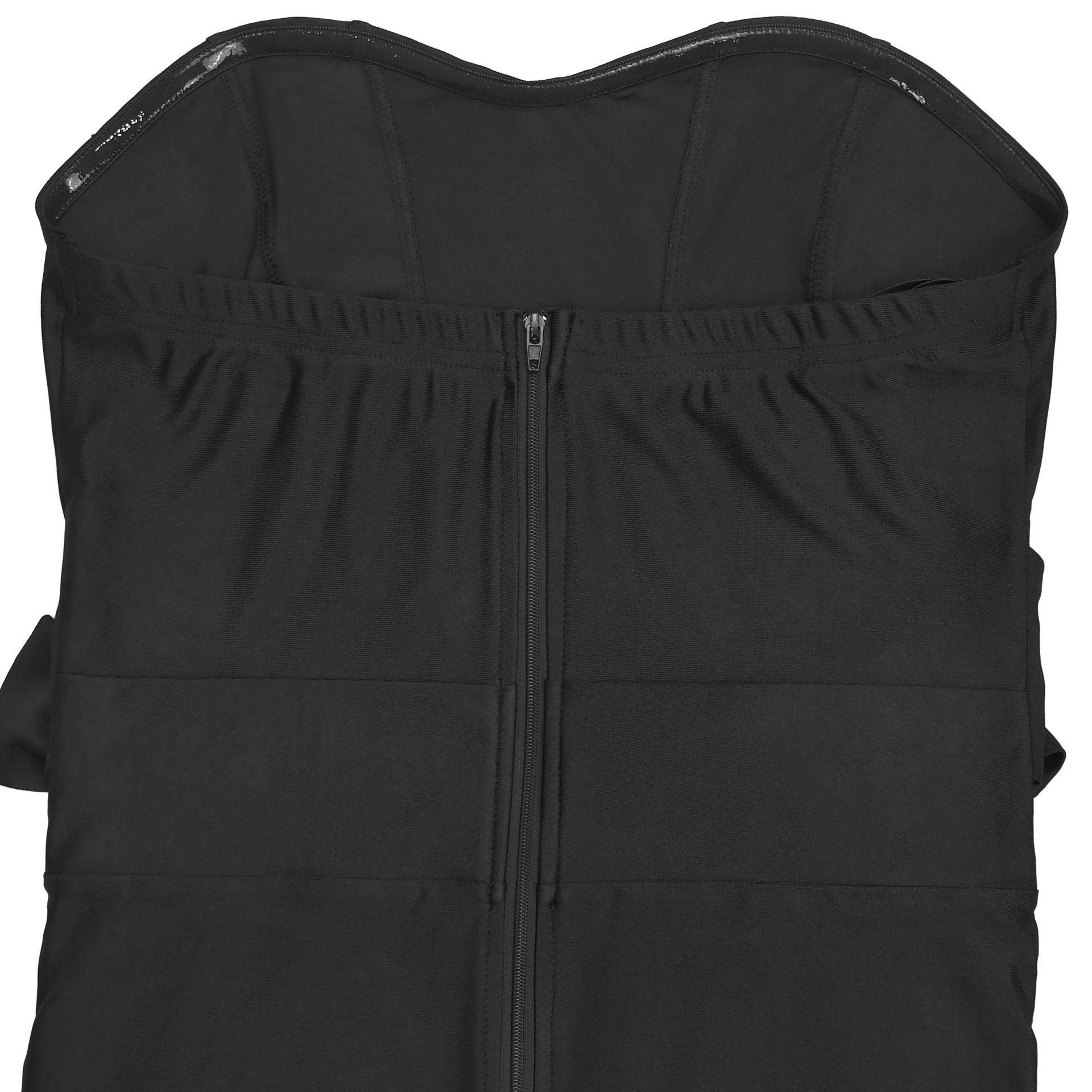 Solid Strapless Bodycon Jumpsuit for Clubwear
