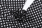 Women Spring Sexy Halter Neck U-Neck Tank Top and Polka Dot Cropped Pants Two-Piece Set