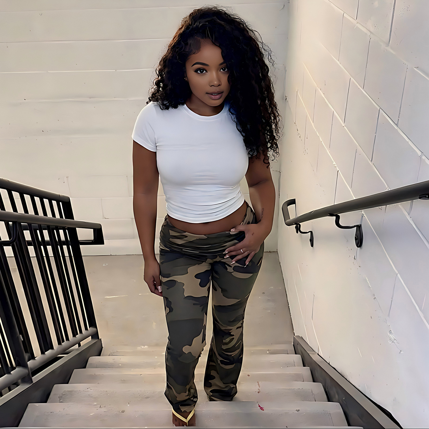 Camouflage Pants for Summer Casual Streetwear