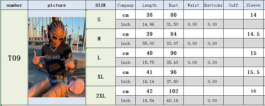 Beaded Letter Round Neck T-Shirt for Casual Streetwear