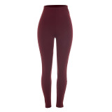 Women Solid Color Round Neck Short Sleeve T-Shirt and Pants Two-Piece Set