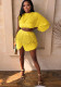 Women Fringed Patchwork Sexy See-Through Summer Dress