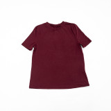 Women Solid Color Round Neck Short Sleeve T-Shirt and Pants Two-Piece Set