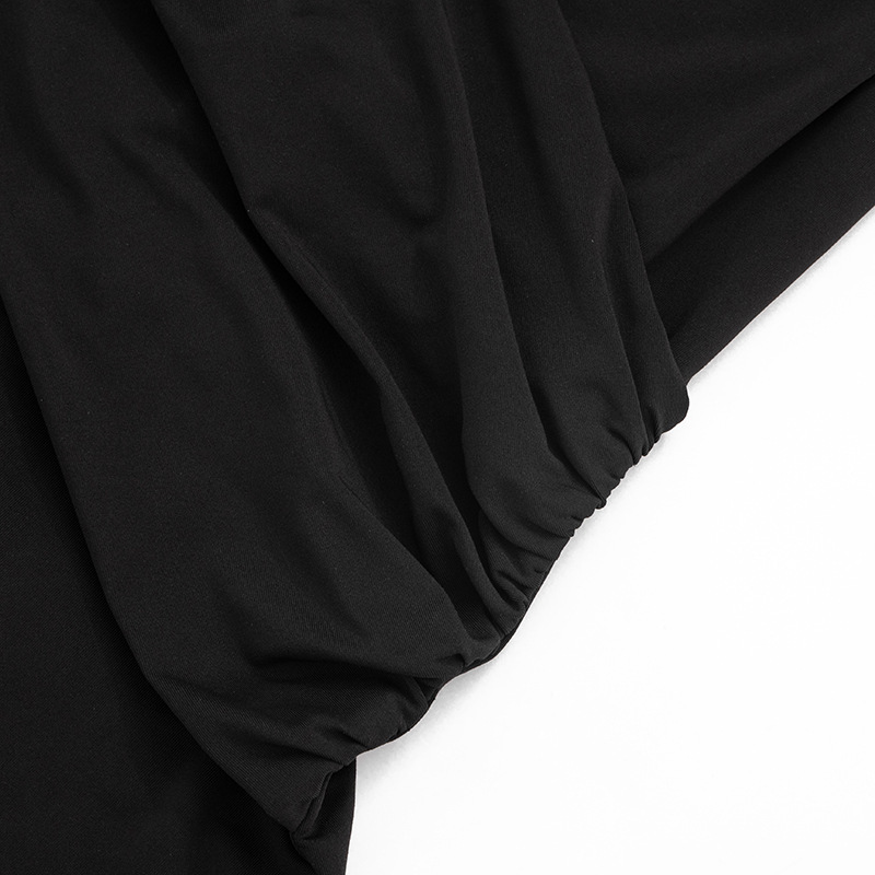 Halter Neck Sling Draped Backless Romper for Summer
