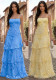 Women Sexy Mesh Floral Evening Dress