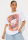 Women Summer Letter Print Loose Short Sleeve T-shirt