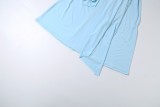 Women Spring Solid Color Off Shoulder Lace-Up Sexy Long Dress
