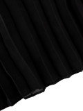 Women Summer Solid Color High Waist Loose Wide Leg Pants