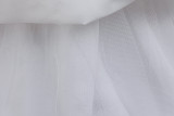 Kids Summer Beaded Wedding Princess Flower Girl Dress