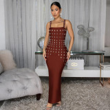 Women Sexy Camisole Summer Beaded Dress