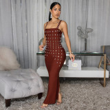 Women Sexy Camisole Summer Beaded Dress