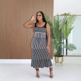Women Stripe Cami Summer Dress