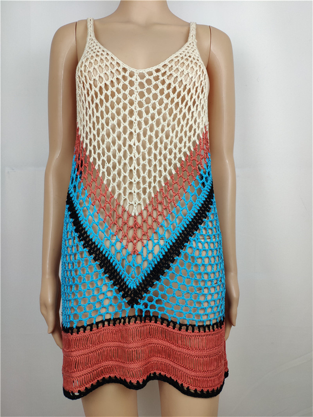 Knitted Vest for Beachwear