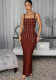 Women Sexy Camisole Summer Beaded Dress