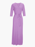 Women V Neck Maxi Dress