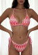 Women Summer Bikini Sexy Backless Tie Swimsuit