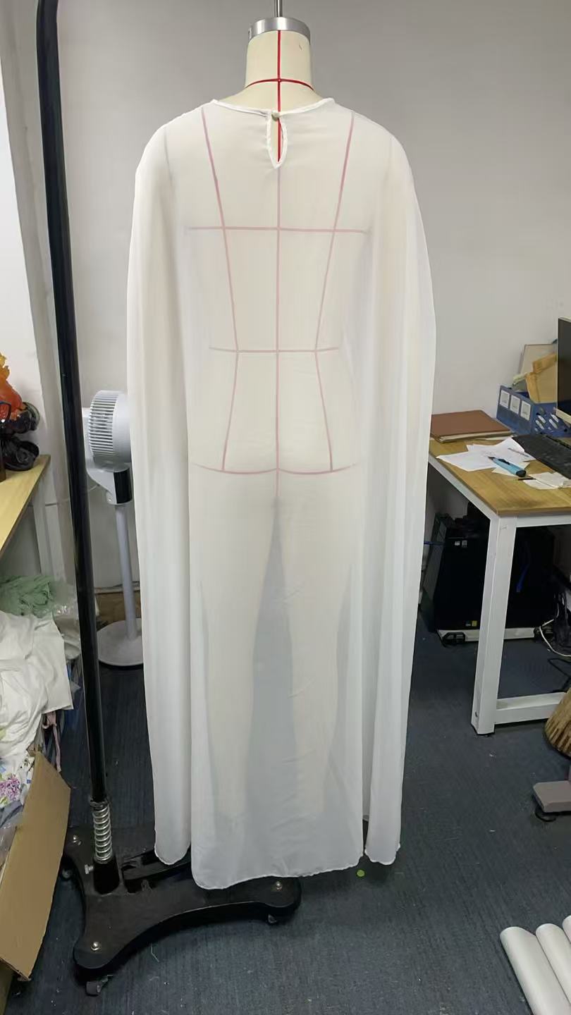See-Through Mesh Sleeveless Halter Ruffle Maxi Cover-Up