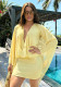 Women Summer Polka Dot Print Mesh Patchwork Long Sleeve Backless Bodycon Dress