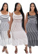 Women Stripe Cami Summer Dress