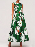 Women Summer Sleeveless Maxi Dress
