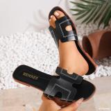 Plus Size Women Summer Slides Beach Non-Slip Slippers