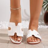 Plus Size Women Summer Slides Beach Non-Slip Slippers