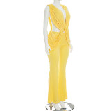 Women Sexy Layered Sleeveless Jumpsuit