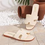 Plus Size Women Summer Slides Beach Non-Slip Slippers