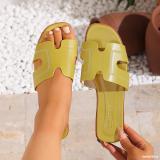 Plus Size Women Summer Slides Beach Non-Slip Slippers