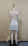 Women Sleeveless Cover Up Dress Summer Holidays Beach Dress