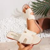 Plus Size Women Summer Slides Beach Non-Slip Slippers